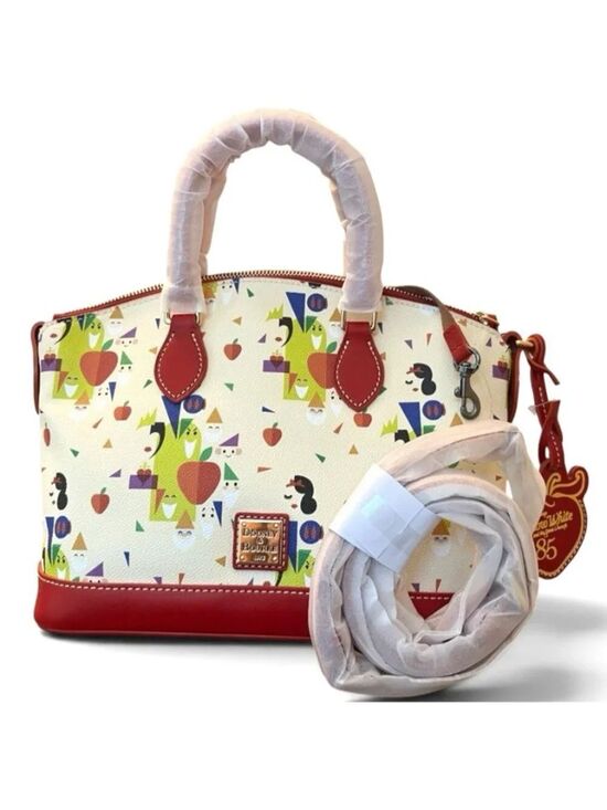 Dooney & Bourke Handbags - Dooney & Bourke Snow White 85th Ann Satchel Handbag Purse Crossbody Bag NWT